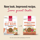New look. Improved Recipe. Same great taste.