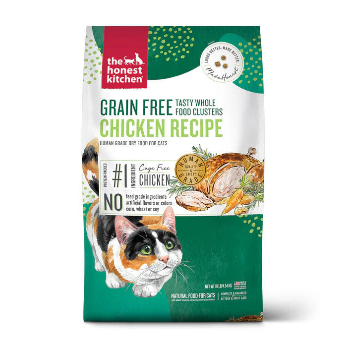 The Honest Chicken Grain Free Chicken Recipe front of bag.