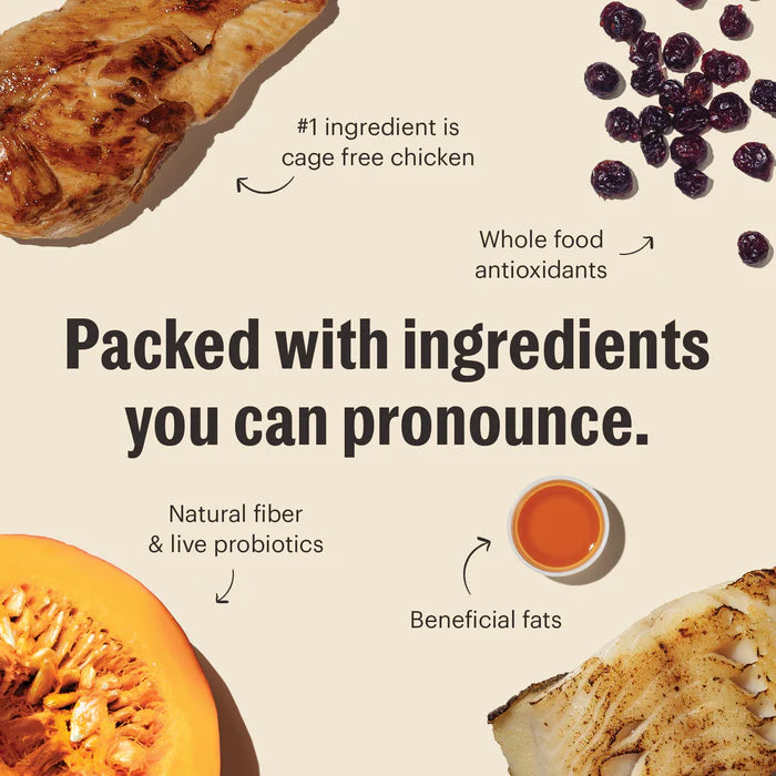 Packed with ingredients you can pronounce.