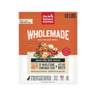 The Honest Kitchen Wholemade Grain Free Beef 10LBS front of bag.