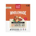 The Honest Kitchen Wholemade Grain Free Beef 4LBS front of bag.