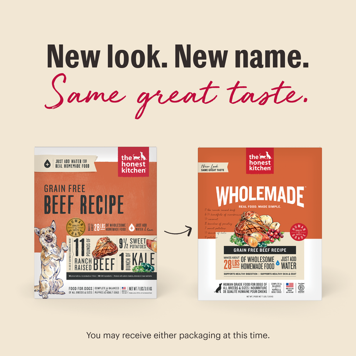 New look. New name. Same great taste.