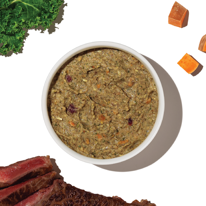 The Honest Kitchen Wholemade Grain Free Beef Recipe.