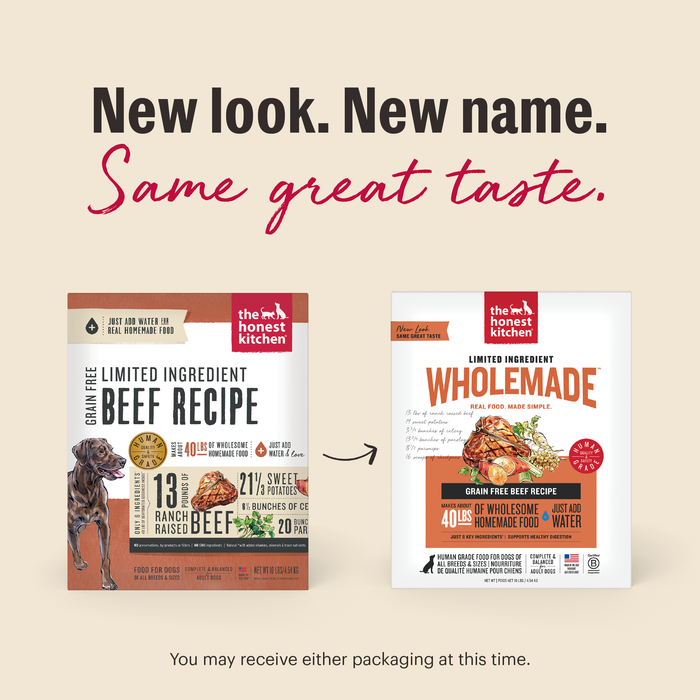 New look. New name. Same great taste.