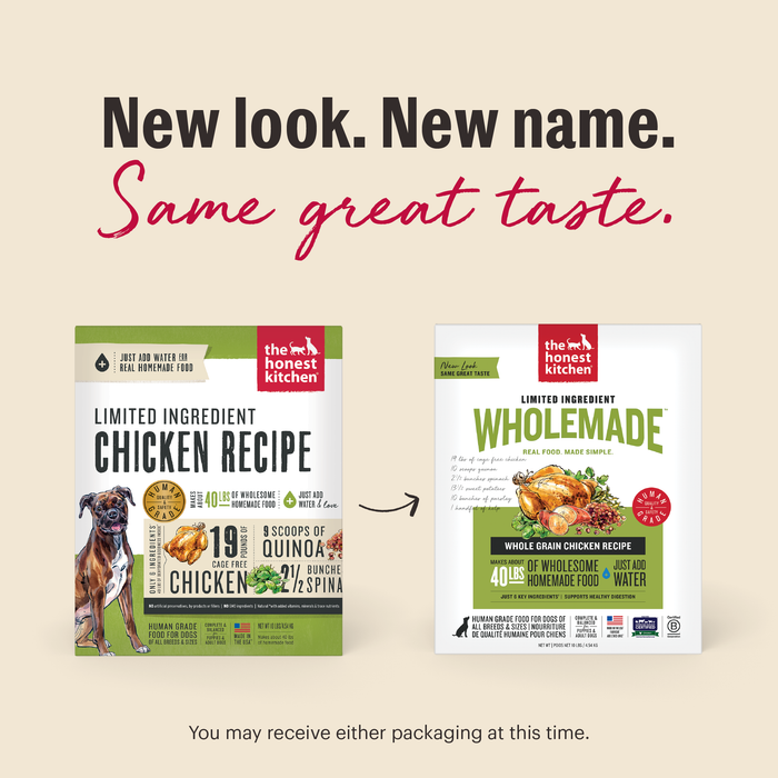New look. New name. Same great taste.