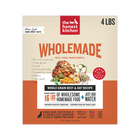 The Honest Kitchen Wholemade Whole Grain Beef & Oat 4LBS front of bag.