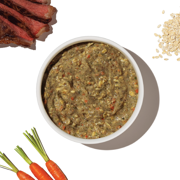 The Honest Kitchen Wholemade Whole Grain Beef & Oat Recipe.
