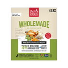 The Honest Kitchen Wholemade Whole Grain Chicken 4LBS front of bag.