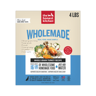 The Honest Kitchen Wholemade Whole Grain Turkey 4LBS front of bag.