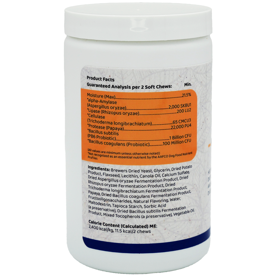Thrive Pet Supplements Advanced Probiotics & Enzymes Soft Chews for Dogs