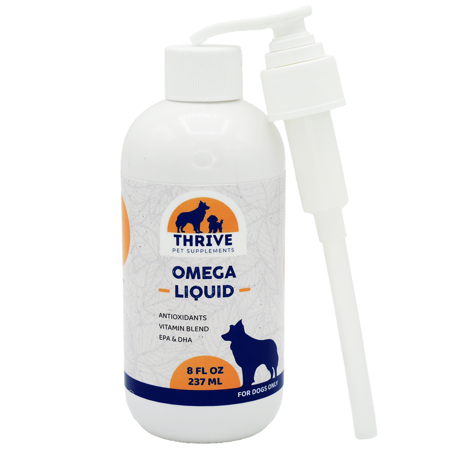Pump for Bottle of Thrive Pet Supplements Omega Liquid Fish Oil for  Dogs 8oz