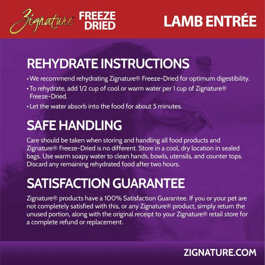 Tips Lamb Entree. 