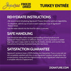 Tips Turkey Entree. 