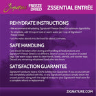 Tips Zssential Entree. 