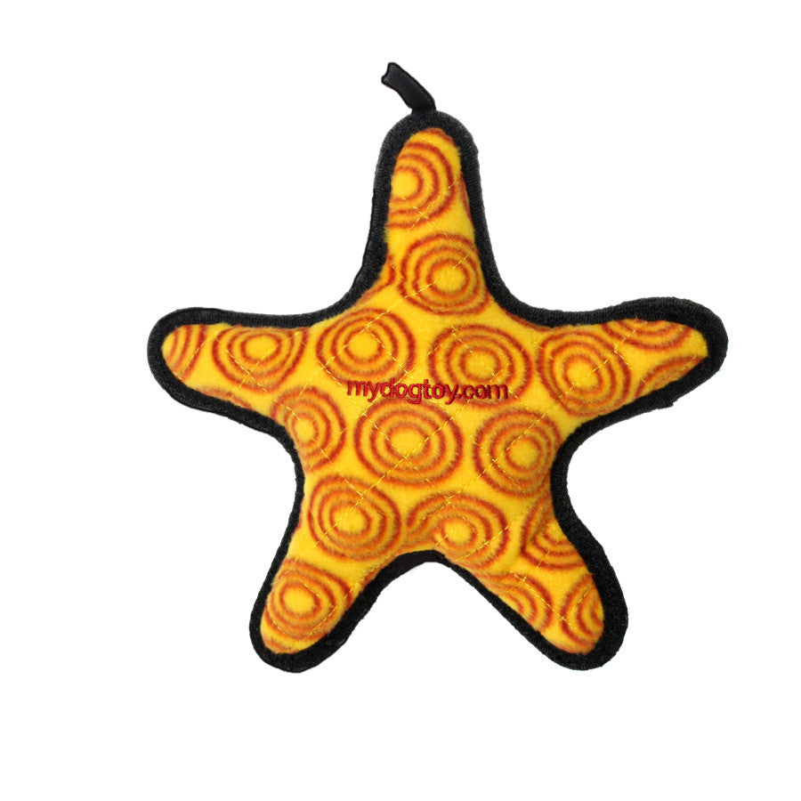 Tuffy's Ocean Creature Starfish Durable Dog Toy Back View