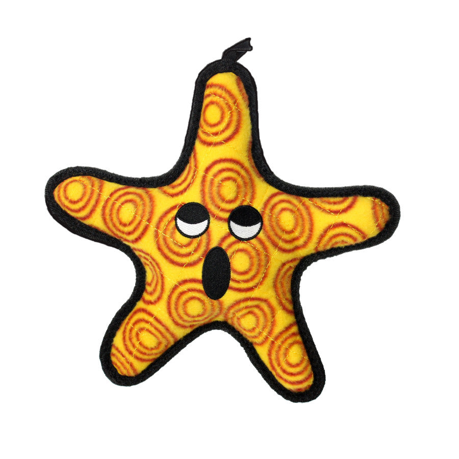 Tuffy's Ocean Creature Starfish Durable Dog Toy Front View
