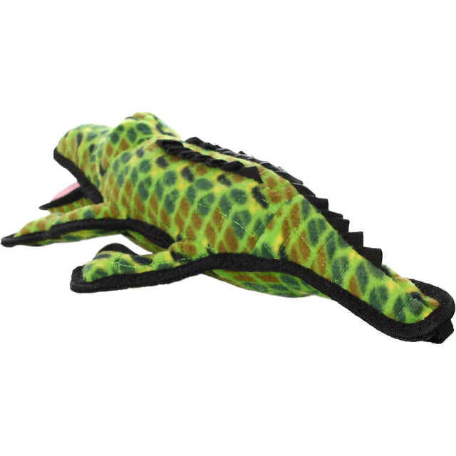 Tuffy's Ocean Creatures Gary Gator Dog Toy Back