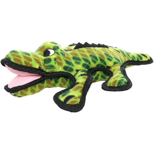 Tuffy's Ocean Creatures Gary Gator Dog Toy Side View