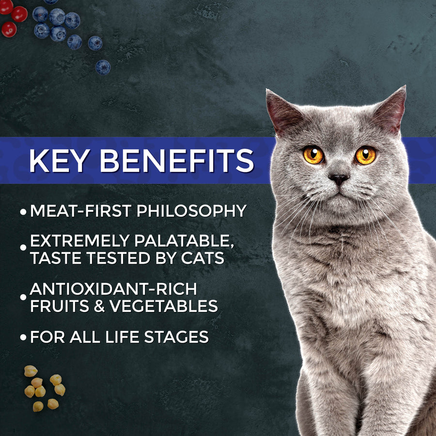 Fussie Cat Market Fresh Grain Free Tuna Recipe Dry Cat Food