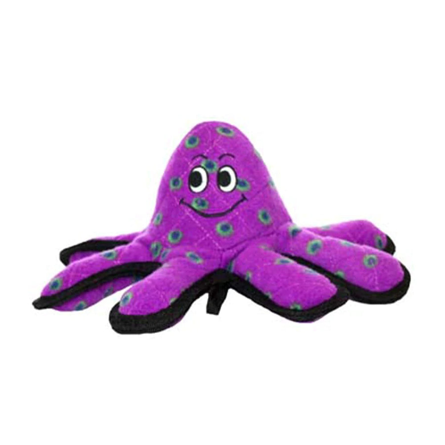 VIP Tuffy's Sea Creature Octopus Plush Dog Toy, purple 