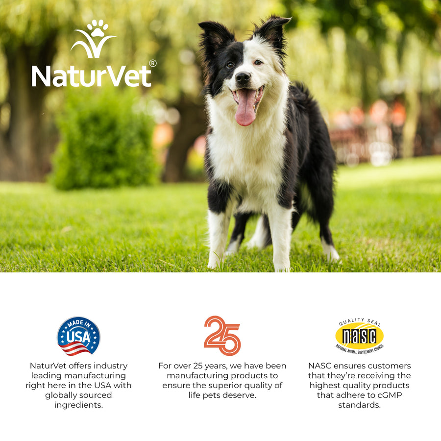 NaturVet VitaPet Adult Daily Multivitamin Supplement Chewable Tabs for Dogs