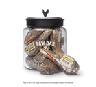 Vital Essentials Freeze-Dried Duck Head Dog Treat in a jar