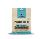 Vital Essentials Freeze-Dried Raw Protein Mix-In Beef Recipe Ground Topper for Dogs 6oz, Front of bag
