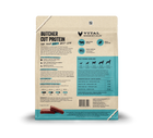 Back bag of Vital Essentials Frozen Raw Beef Entree Patties Dog Food 6 lbs