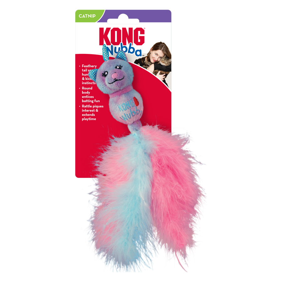 KONG Wubba Caticorn Cat Toy