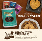 Our quality canned food is sure to delight by itself, or as a rich, delicious topper for any of our nutritious, wholesome kibbles.
