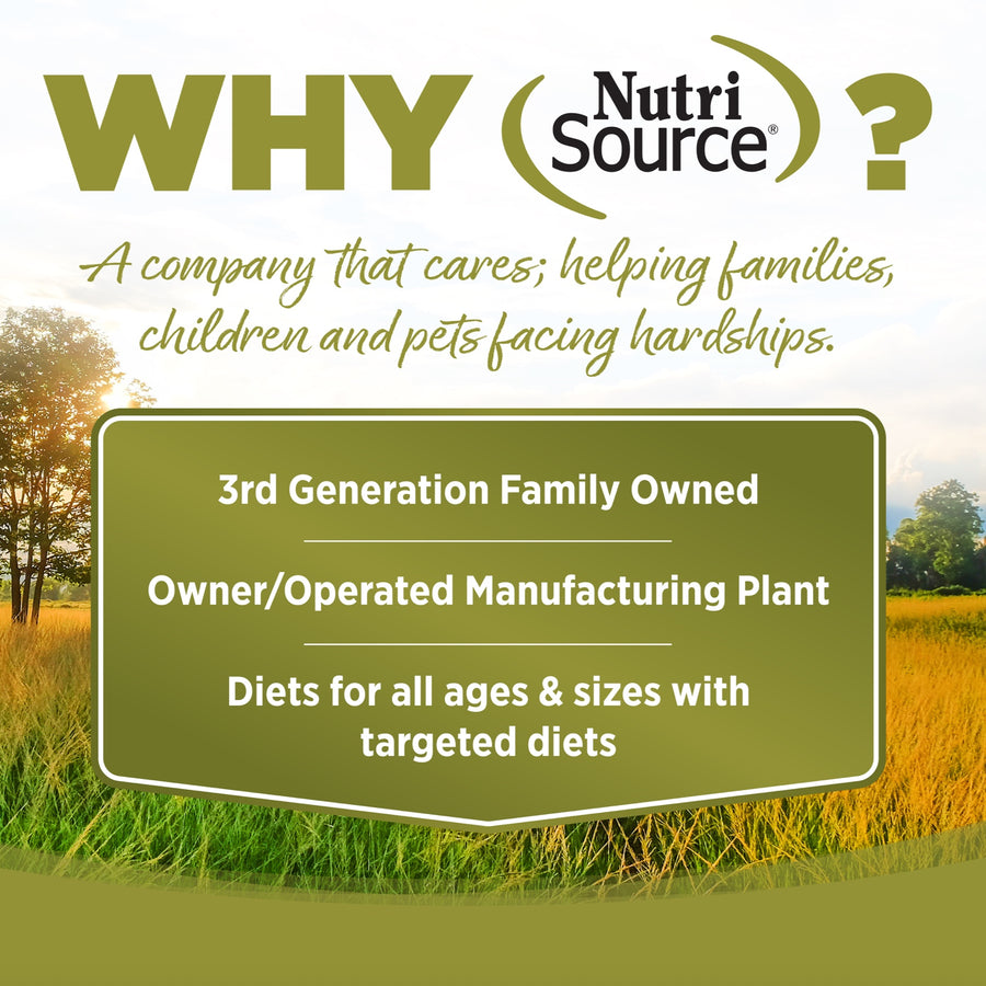 3rd Generation Family owned, owner/operated manufacturing plant, diets for all ages & sizes with targeted diets.