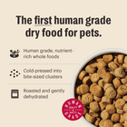The first human-grade dry food for pets.