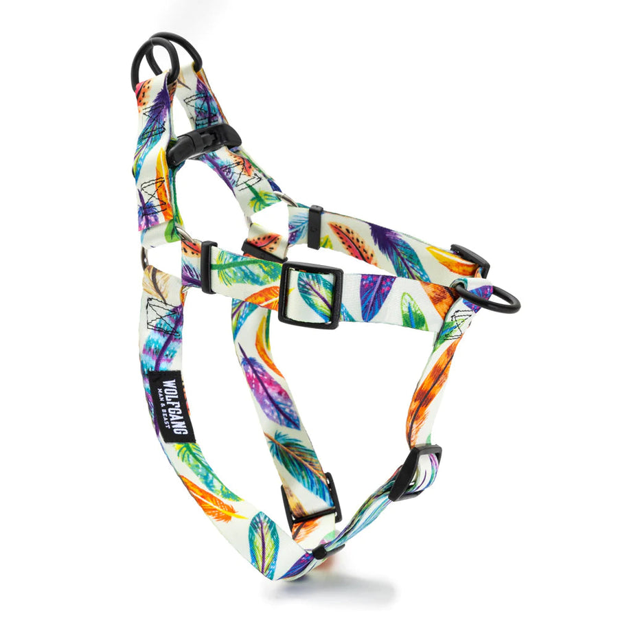 Full view of Wolfgang Featheredfriend Adjustable Dog Harness