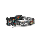 Close up details of Wolfgang LosMuertos Dog Collar