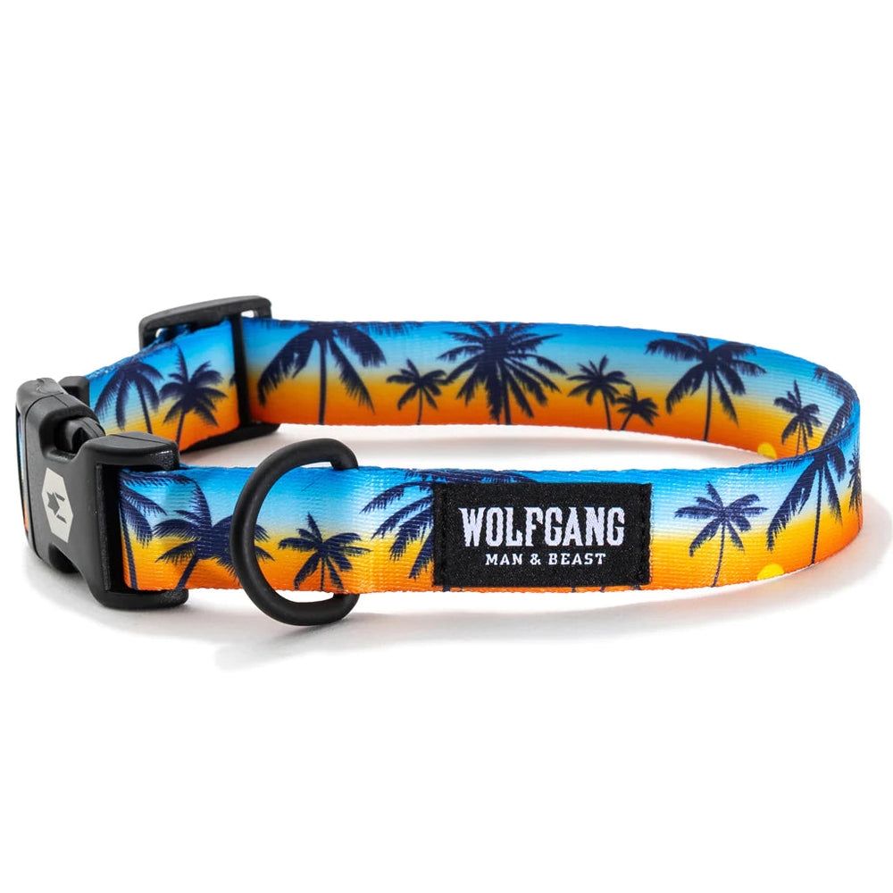Closer Details of Wolfgang SunsetPalms Dog Collar