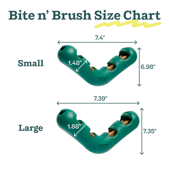 Woof Bite n' Brush Dental Chew Toy