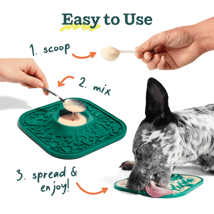 1. Scoop
2. Mix
3. Spread & enjoy