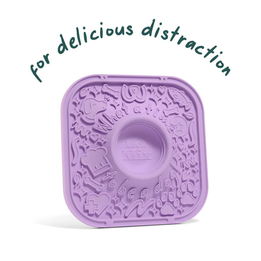 Woof Lickmat Slow Feeder Lavender