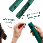 *Add puzzle treats
*For enriching brain games 
