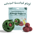Woof Pupsicle Allergy and Immunity Pops Dog Treat promoting boosted play