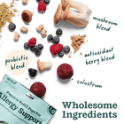 Woof Pupsicle Allergy and Immunity Pops Dog Treat Recipe made with wholesome ingredients