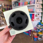 Packaging of Woof Pupsicle Power Chewer Dog Treat Toy Black