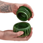 Woof Pupsicle Power Chewer Dog Treat Toy Green Open