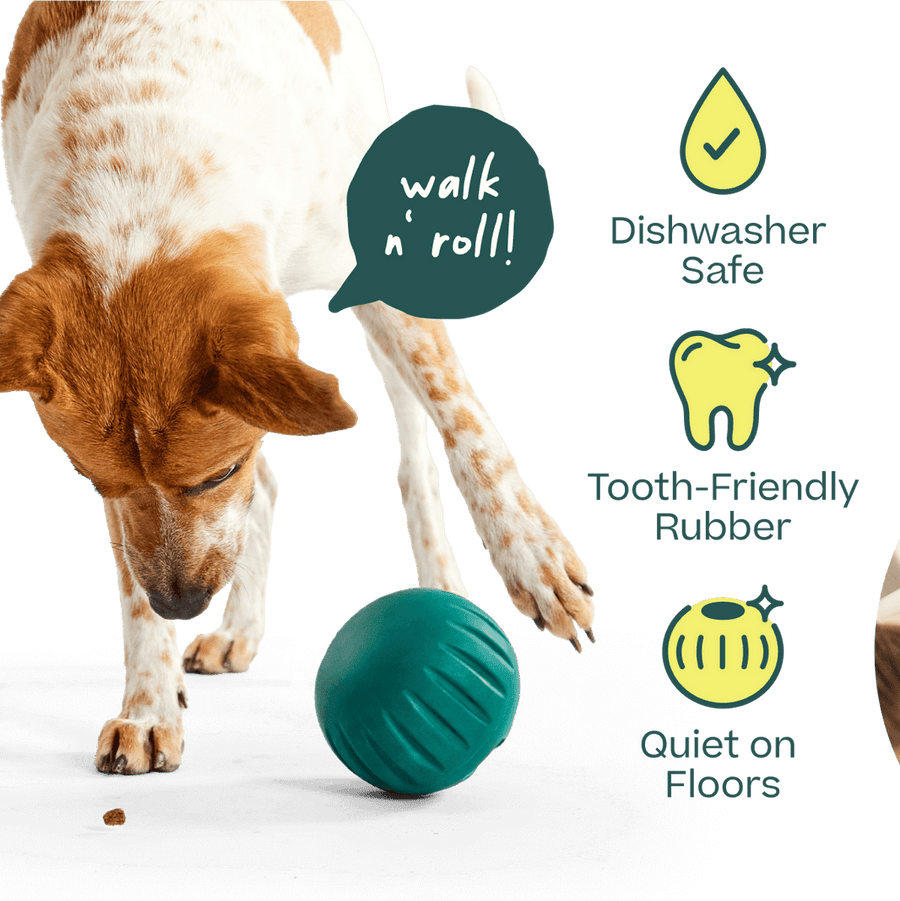 *Dishwasher safe
*Tooth-friendly rubber
*Quiet on floors