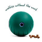 Woof Walkabout Treat Puzzle Ball and Slow Feeder Dog Bowl. 