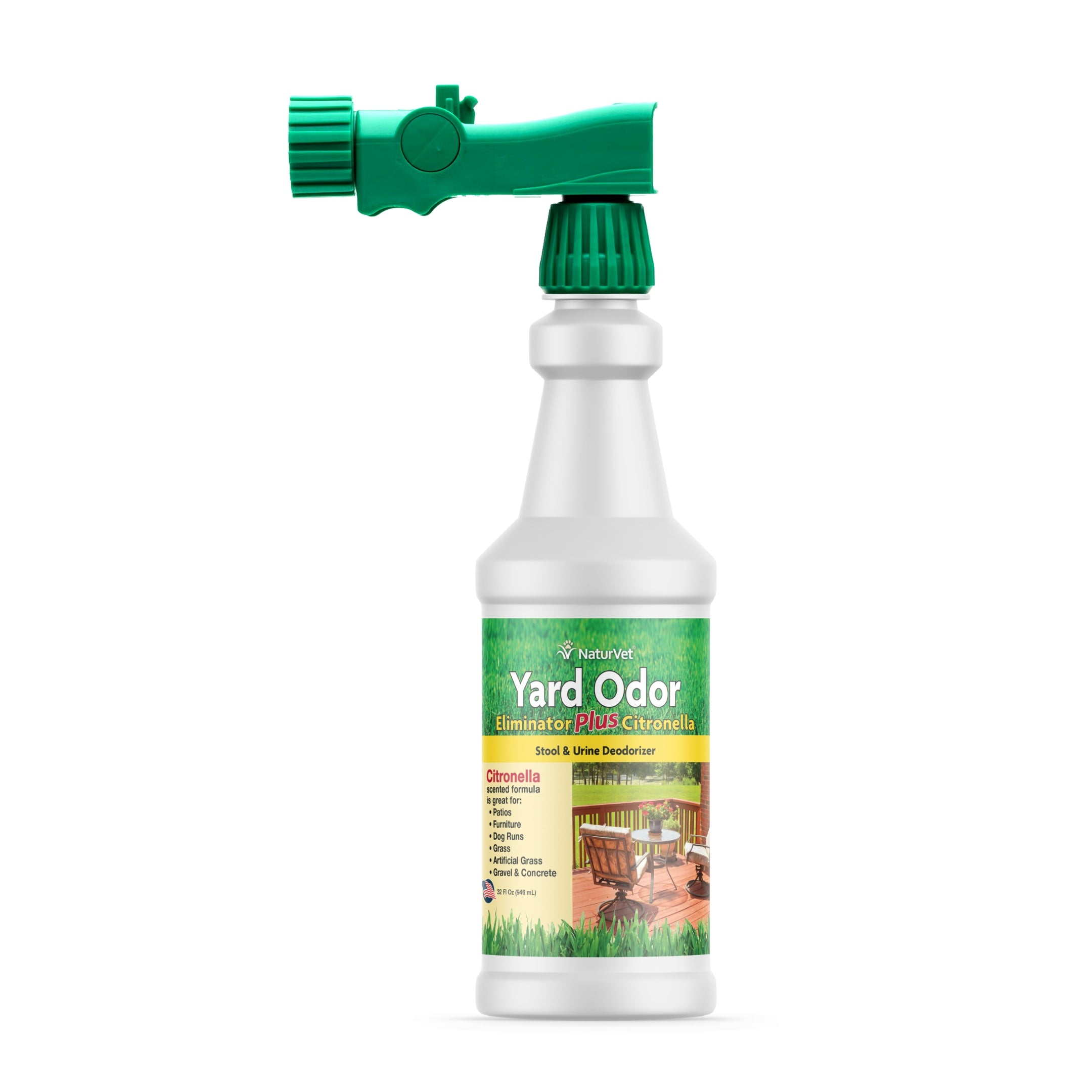 NaturVet Yard Odor Eliminator Plus Citronella Stool and Urine