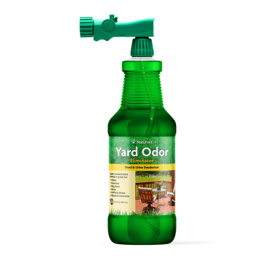 NaturVet Yard Odor Eliminator, Stool and Urine Deodorizer, 32 fl oz