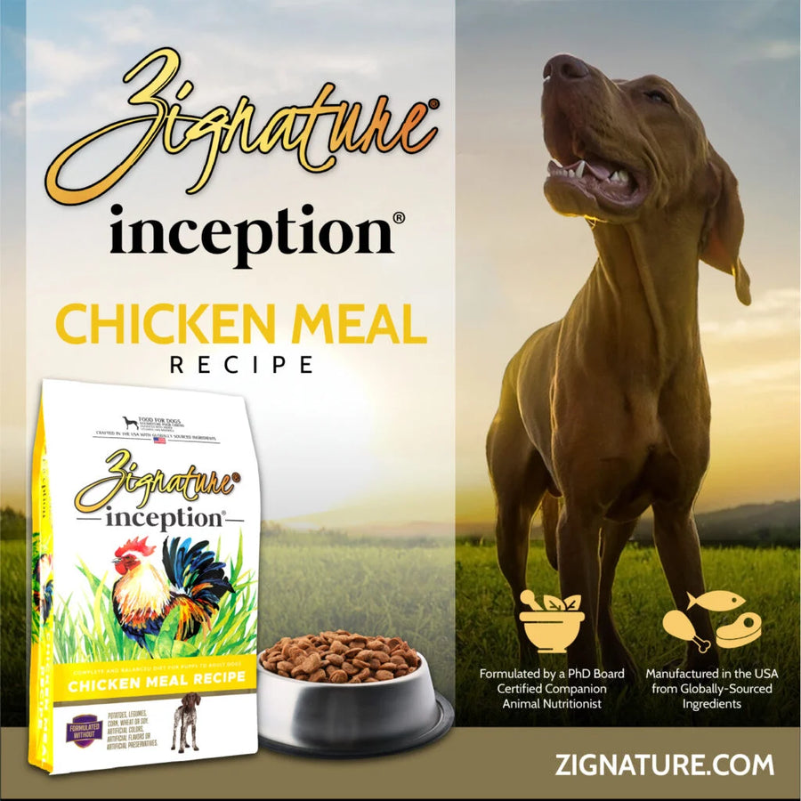 Zignature Inception Chicken Meal Dry Dog Food