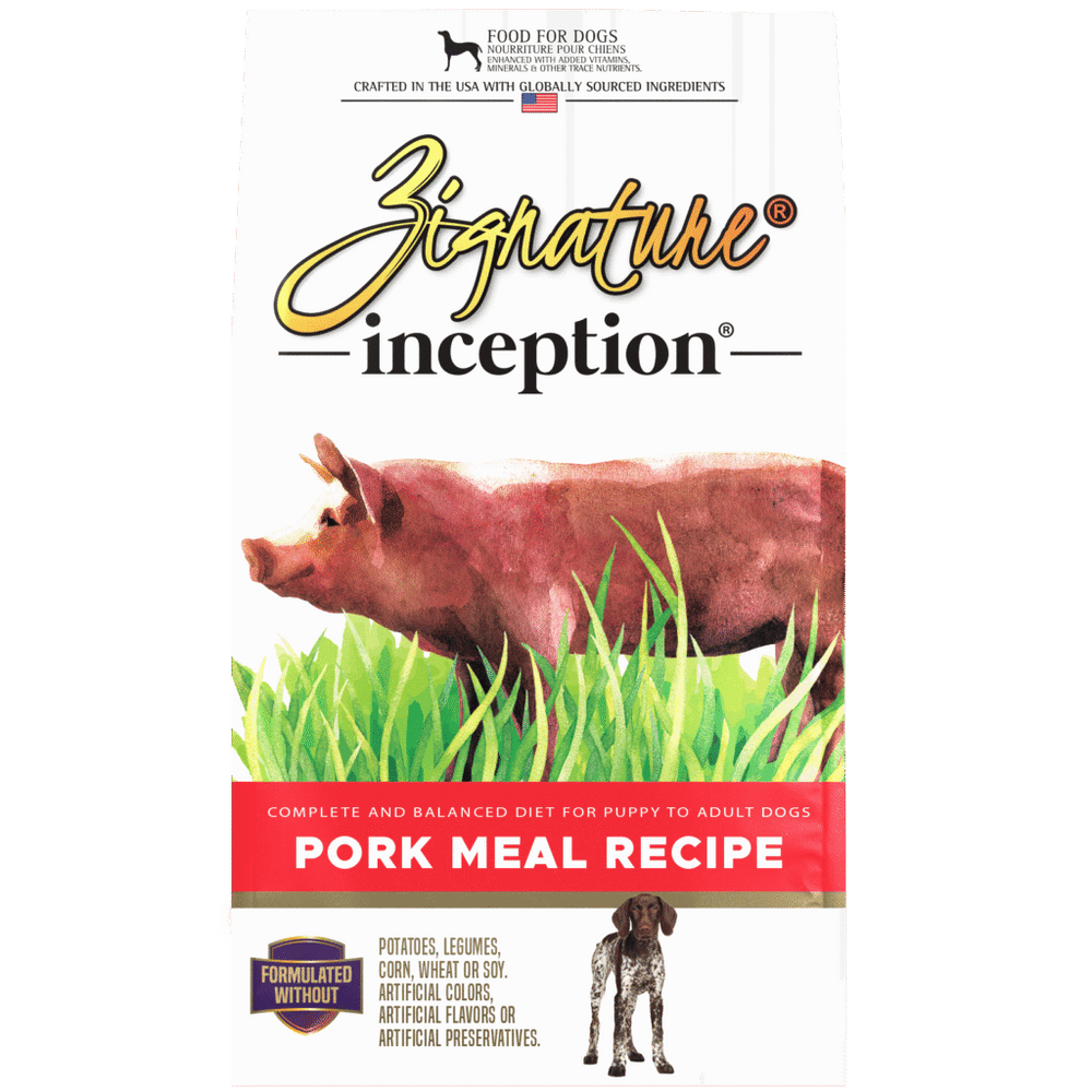 Zignature Inception Dry Dog Food, 4lb