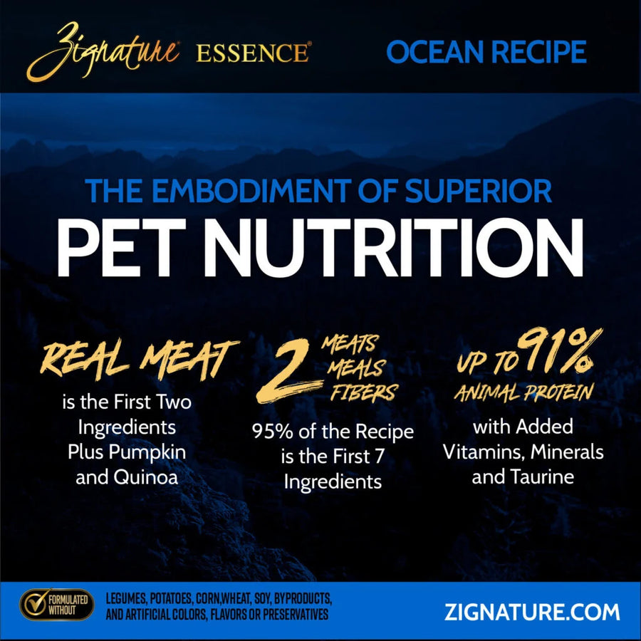 Zignature Essence LIR Ocean Recipe Dry Dog Food